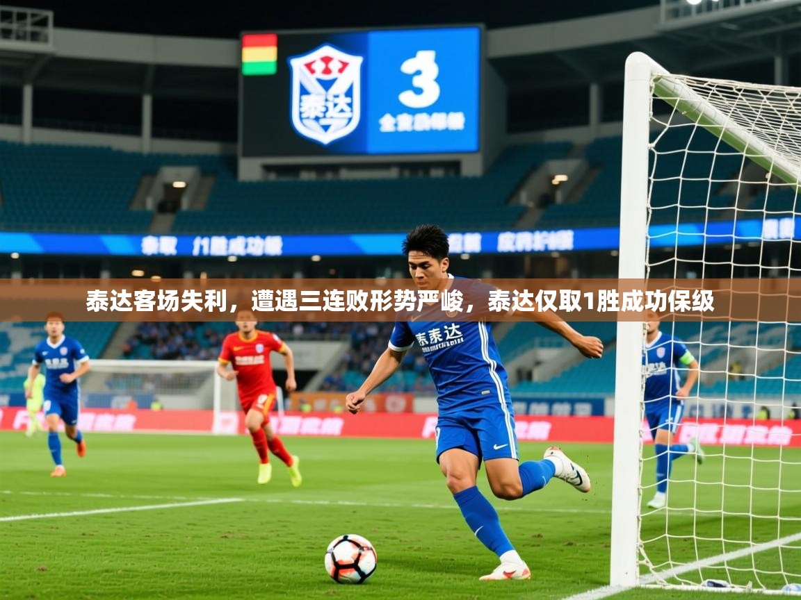 2025百家乐路单泰达客场失利,遭遇三连败形势严峻,泰达仅取1胜成功保级 第3张