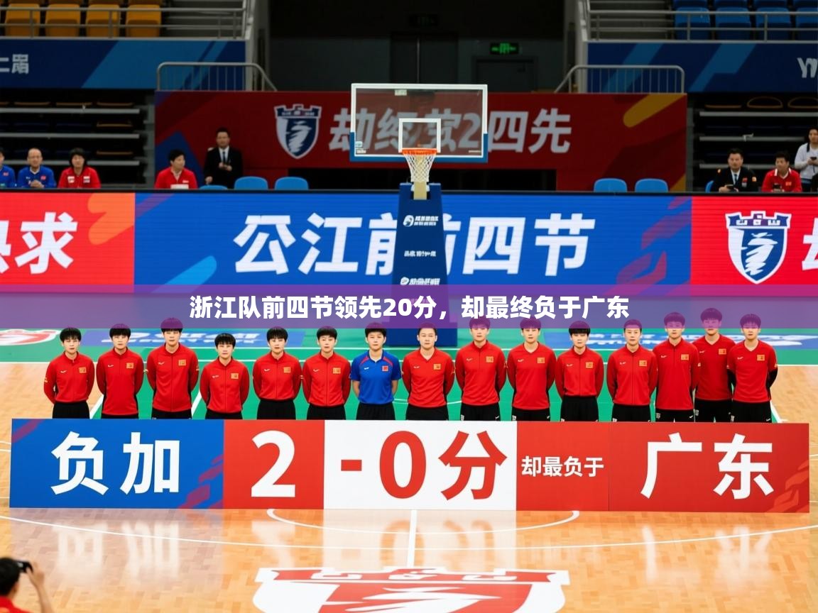 2025百家乐玩法浙江队前四节领先20分，却最终负于广东  第4张