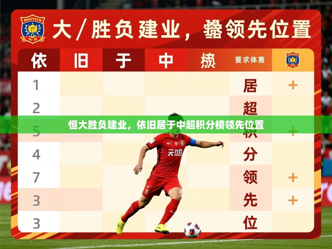 2026百家乐玩法恒大胜负建业，依旧居于中超积分榜领先位置  第1张